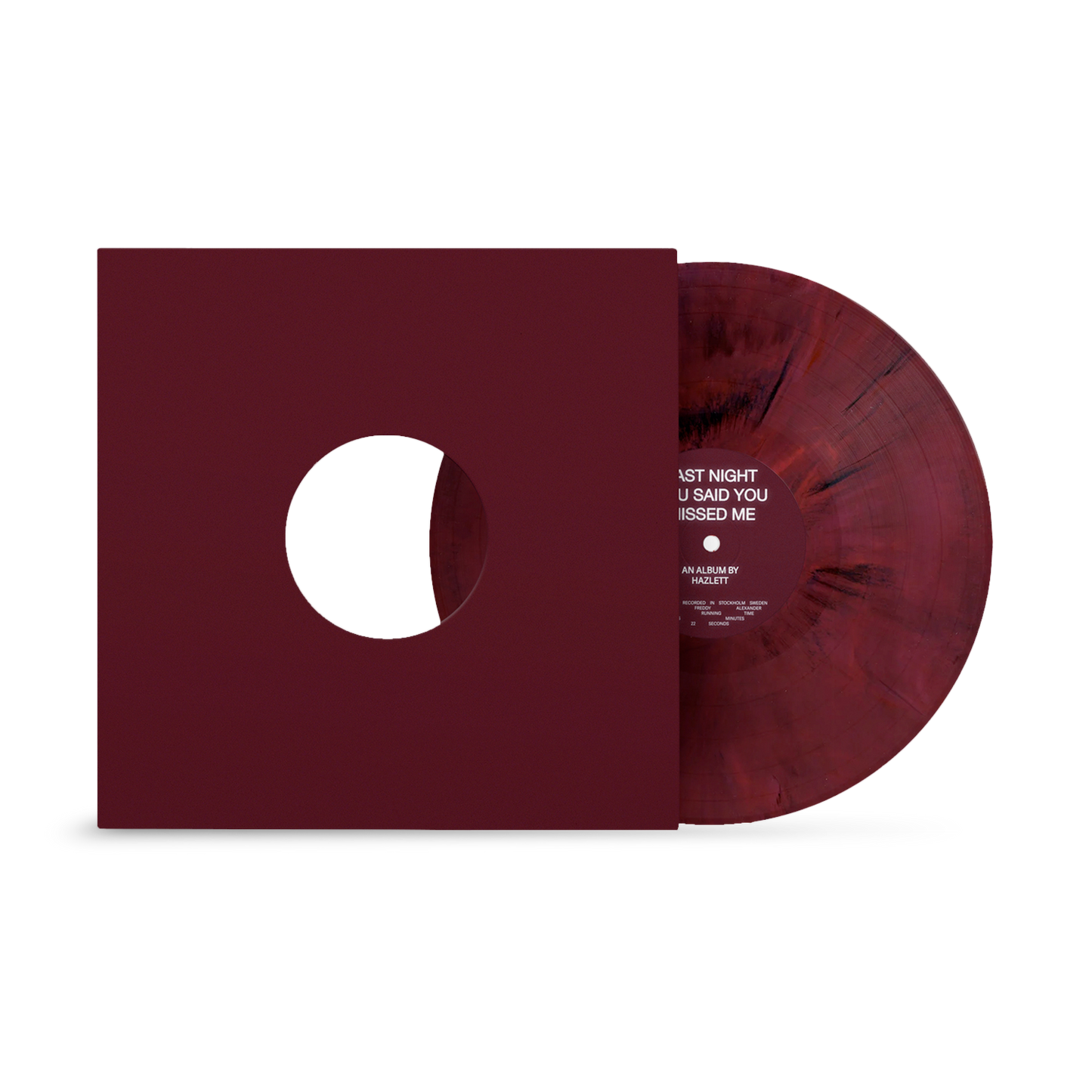 last night you said you missed me Vinyl
